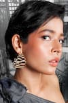 Buy_Mnsh_Gold Plated Wavy Curved Hoops _at_Aza_Fashions