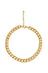 Shop_Mnsh_Gold Plated Cuban Link Chain Choker_at_Aza_Fashions
