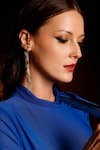 Shop_MNSH_Gold Plated Cubic Zirconia Diamond Stone Flow Ear Cuffs _Online_at_Aza_Fashions