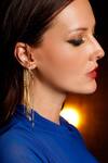 Buy_MNSH_Gold Plated Cubic Zirconia Diamond Stone Flow Ear Cuffs _at_Aza_Fashions