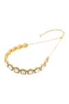 Isharya Gold Plated Crystal Embellished Choker Online at Aza Fashions Isharya_Gold Plated Crystal Embellished Choker _Online_at_Aza_Fashions