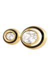 Buy_Isharya_Gold Plated Crystals Embellished Ring _Online_at_Aza_Fashions