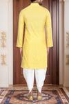 Shop Arihant Rai Sinha Yellow Brocade, Silk Woven Straight Kurta With Patiala at Aza Fashions Shop_Arihant Rai Sinha_Yellow Brocade, Silk Woven Straight Kurta With Patiala_at_Aza_Fashions