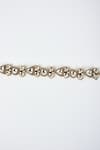 Shop_Vivinia By Vidhi Mehra_Gold Plated Stones Polki And Kundan Bloom Vine Bracelet _Online_at_Aza_Fashions