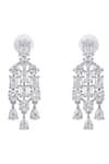 Buy_Auraa Trends_White Diamonds Layered Necklace Set With Stones 