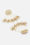 Buy Dugran By Dugristyle Gold Plated Pearls Kundan Drop Earrings Online at Aza Fashions Buy_Dugran By Dugristyle_Gold Plated Pearls Kundan Drop Earrings _Online_at_Aza_Fashions