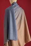 SHAZA_Brown Cashmere Ombre Stole _Online_at_Aza_Fashions