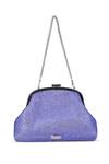 Shop_Mir Kash_Blue Rhinestones Embellished Clutch With Chain _at_Aza_Fashions