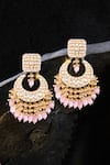 Buy Nayaab By Sonia Gold Plated Stones Kundan Polki Chandbali Earrings at Aza Fashions Buy_Nayaab By Sonia_Gold Plated Stones Kundan Polki Chandbali Earrings _at_Aza_Fashions