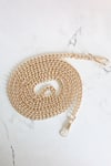 Buy_Boxwish By Bhumika_Peach Embroidery Chikankari Thread Clutch 