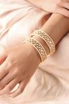 Buy_Joules By Radhika_Gold Plated Stones, Beads Embellished Bangles Set_at_Aza_Fashions