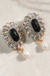 Shop_Amaara Jewels_Black Pearls, Stones Blossom Choker Set 