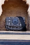 Buy_Grassroot By Anita Dongre_Black Woven Dhurrie Crossbody Bag _at_Aza_Fashions