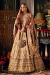 Buy Rimple And Harpreet Narula Green Tulle Pearls, Sequins, Beads Mughal Architecture Embroidered Lehenga Set at Aza Fashions Buy_Rimple And Harpreet Narula_Green Tulle Pearls, Sequins, Beads Mughal Architecture Embroidered Lehenga Set _at_Aza_Fashions