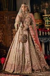 Buy_Rimple And Harpreet Narula_Multi Color Tulle Embroidery Floral Lehenga Set _at_Aza_Fashions