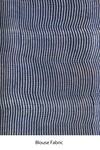 Buy_Grassroot By Anita Dongre_Blue 62.5% Viscose 37.5% Modal Printed Geometric Saree And Unstitched Blouse _Online_at_Aza_Fashions
