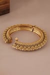 Buy_Smars Jewelry_Gold Plated Antique Pacheli Kada Bangle _Online_at_Aza_Fashions