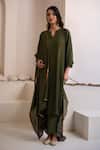 Buy_Avaha_Green Designer Maan Kurta Set _Online_at_Aza_Fashions