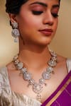 Buy Zevar By Geeta Gold Plated Imitation Diamonds Kundan Polki Long Necklace Set Online at Aza Fashions Buy_Zevar By Geeta_Gold Plated Imitation Diamonds Kundan Polki Long Necklace Set _Online_at_Aza_Fashions
