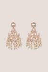 Shop_Zevar By Geeta_Gold Plated Crystals, Pearls Moissanite Finish Chandbalis _at_Aza_Fashions