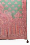 Shop_Ritu Kumar_Green Viscose Embroidery Round Neck Adrika Kurta Palazzo Set _Online_at_Aza_Fashions