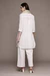 Shop_Ritu Kumar_Beige Apeksha Kurta Set With Pant And Dupatta _at_Aza_Fashions