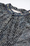 Ritu Kumar_Black Printed Avanti Kurta _at_Aza_Fashions