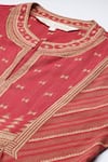Shop_Ritu Kumar_Long Dress With Embroidered Details _Online_at_Aza_Fashions