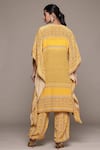 Shop_Ritu Kumar_Printed Yellow Kurta Set With Pant _at_Aza_Fashions