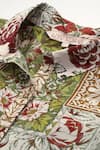 Buy_Ritu Kumar_Floral Print Off White Pierra Shirt _Online_at_Aza_Fashions