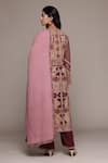 Shop_Ritu Kumar_Red Sona Printed Kurta Set With Pant And Dupatta _at_Aza_Fashions