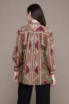 Shop_Ritu Kumar_Multi Color Multi Sona Printed Shirt _at_Aza_Fashions