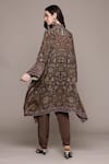 Shop_Ritu Kumar_Brown Printed Kurta Set _at_Aza_Fashions