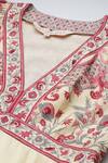 Shop_Ritu Kumar_Embroidered Off White Midi Dress _Online_at_Aza_Fashions