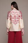 Shop_Ritu Kumar_Embroidered Off White Zuri Shirt _at_Aza_Fashions