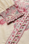 Shop_Ritu Kumar_Embroidered Off White Zuri Shirt _Online_at_Aza_Fashions