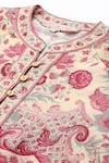 Ritu Kumar_Embroidered Off White Zuri Shirt _at_Aza_Fashions