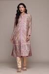 Buy_Ritu Kumar_Off White Flowret Kurta Set With Pant _Online_at_Aza_Fashions