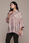 Ritu Kumar_Off White Flowret K Printed Kurti _Online_at_Aza_Fashions