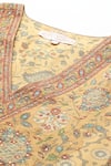 Shop_Ritu Kumar_Yellow Pineapple K Kurta Set 