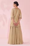 Buy_Studio Bagechaa_Gehna Green Sharara Set _Online_at_Aza_Fashions