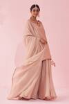 Buy_Studio Bagechaa_Blush Pink Embroidered Sharara Set _Online_at_Aza_Fashions