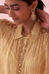 Shop_Studio Bagechaa_Chic Yellow Shirt Pant Set _Online_at_Aza_Fashions