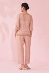 Shop_Studio Bagechaa_Blush Pink Tunic Pant Set _at_Aza_Fashions