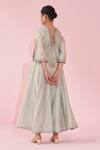 Shop_Studio Bagechaa_Pink Embroidered Pale Blue Anarkali Set _at_Aza_Fashions