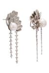 Trupti Mohta_Silver Plated Pearls Baroque Beauty Earrings _Online_at_Aza_Fashions