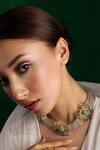 Trupti Mohta_Geometric Choker Necklace _Online_at_Aza_Fashions