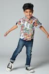 Buy_LA DEE DA_Multi Color Cotton Fruity Fun Print Shirt _at_Aza_Fashions