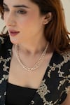 Buy_Do Taara_Gold Plated Layered Pearl Necklace _at_Aza_Fashions