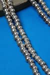 Shop_Mero Jewellery_Silver Plated Designer Long Ball Mala _at_Aza_Fashions